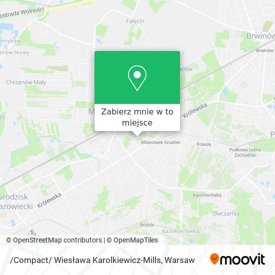 Mapa /Compact/ Wiesława Karolkiewicz-Mills