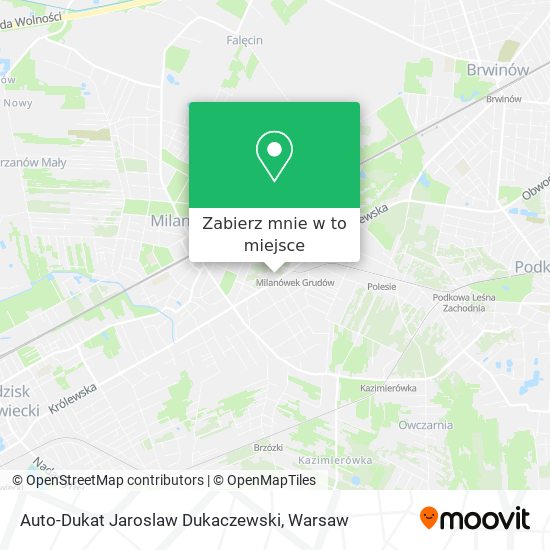 Mapa Auto-Dukat Jaroslaw Dukaczewski