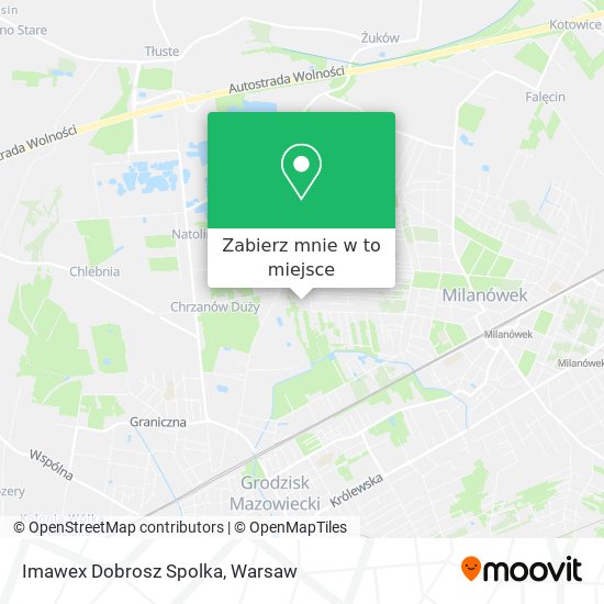 Mapa Imawex Dobrosz Spolka