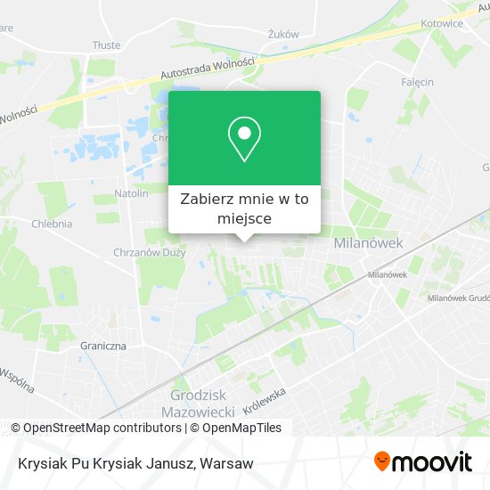 Mapa Krysiak Pu Krysiak Janusz