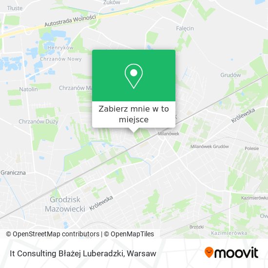 Mapa It Consulting Błażej Luberadzki