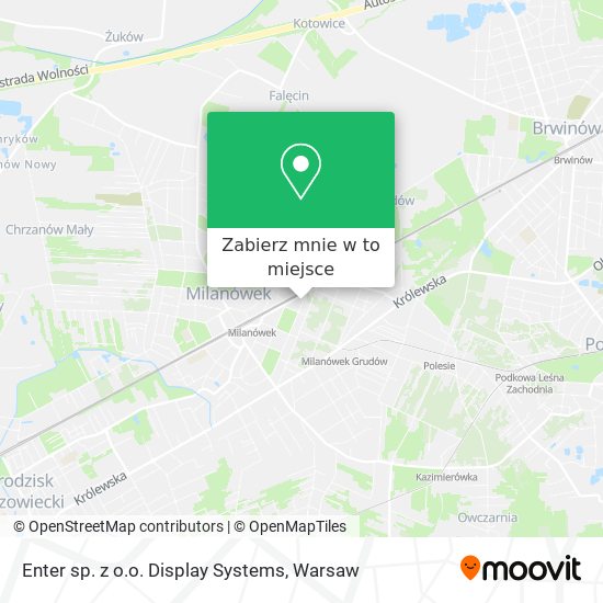 Mapa Enter sp. z o.o. Display Systems