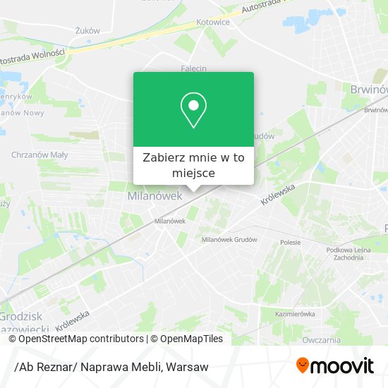 Mapa /Ab Reznar/ Naprawa Mebli