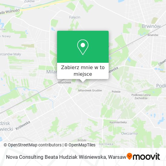 Mapa Nova Consulting Beata Hudziak Wiśniewska