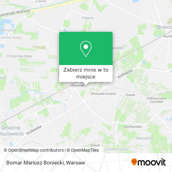 Mapa Bomar Mariusz Boniecki