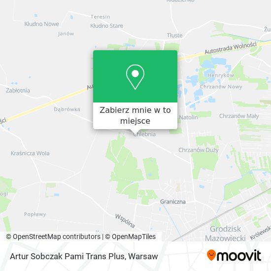 Mapa Artur Sobczak Pami Trans Plus