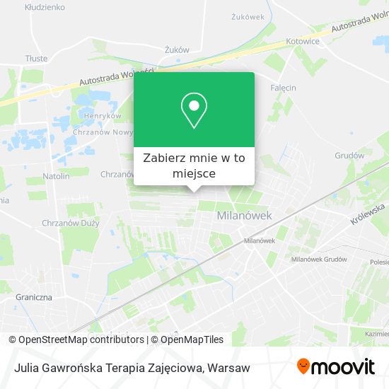 Mapa Julia Gawrońska Terapia Zajęciowa