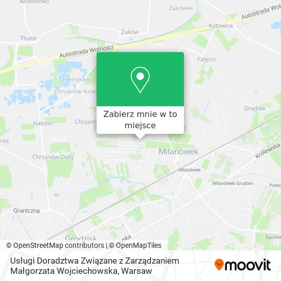 Mapa Usługi Doradztwa Związane z Zarządzaniem Małgorzata Wojciechowska