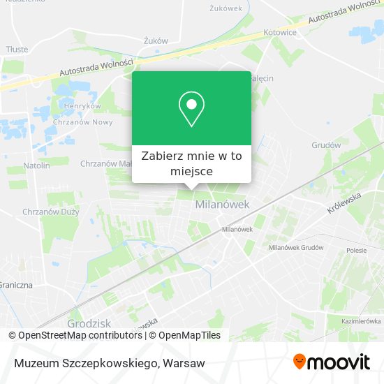 Mapa Muzeum Szczepkowskiego