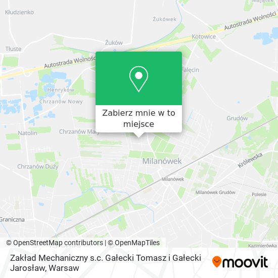 Mapa Zakład Mechaniczny s.c. Gałecki Tomasz i Gałecki Jarosław