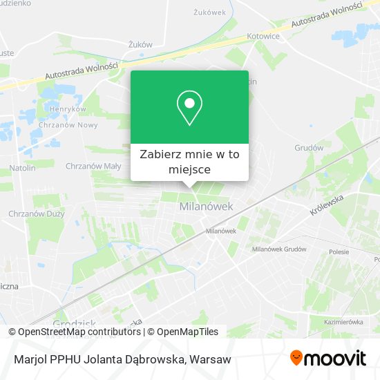 Mapa Marjol PPHU Jolanta Dąbrowska