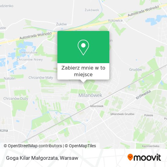 Mapa Goga Kilar Małgorzata