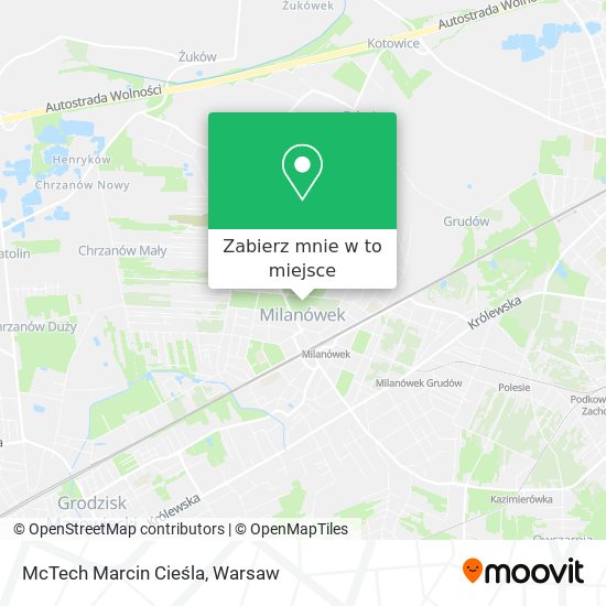 Mapa McTech Marcin Cieśla