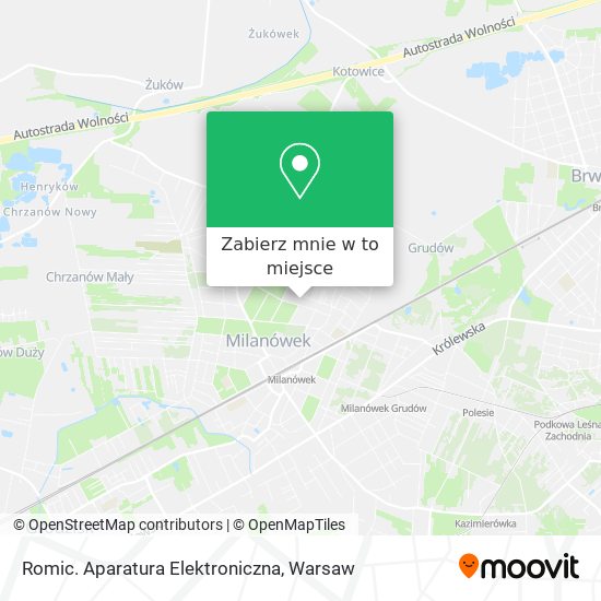 Mapa Romic. Aparatura Elektroniczna