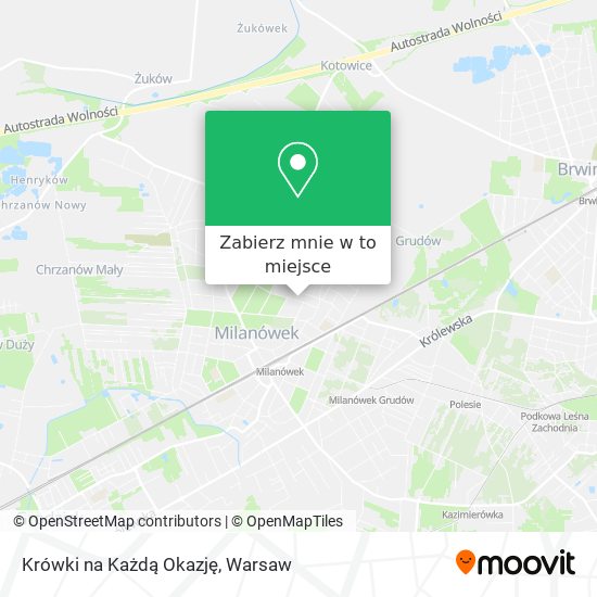 Mapa Krówki na Każdą Okazję