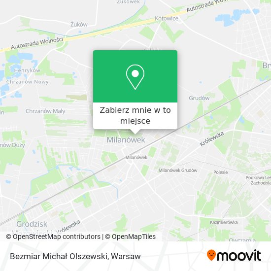 Mapa Bezmiar Michał Olszewski