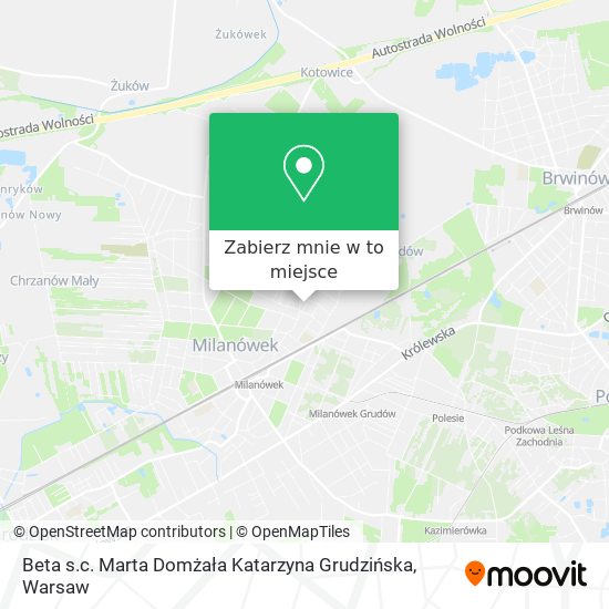 Mapa Beta s.c. Marta Domżała Katarzyna Grudzińska