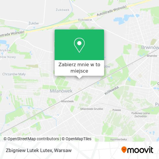 Mapa Zbigniew Lutek Lutex