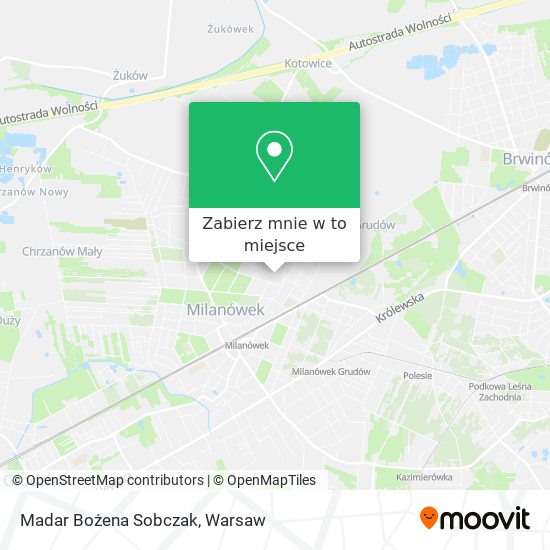 Mapa Madar Bożena Sobczak