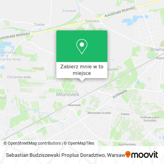 Mapa Sebastian Budziszewski Proplus Doradztwo