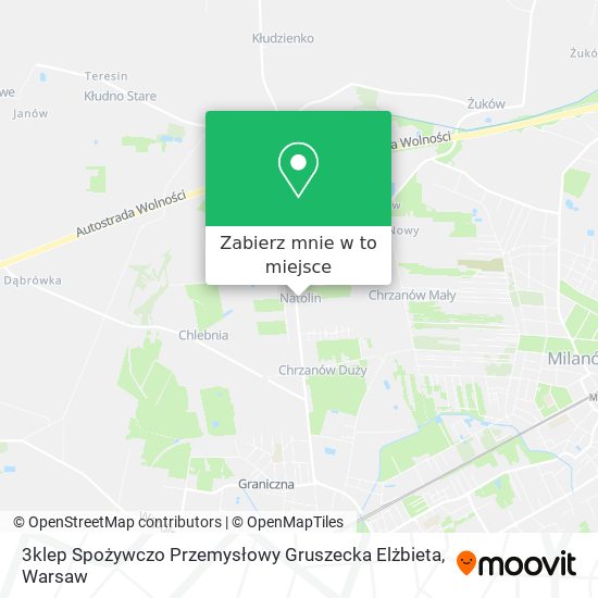 Mapa 3klep Spożywczo Przemysłowy Gruszecka Elżbieta