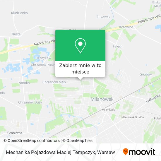 Mapa Mechanika Pojazdowa Maciej Tempczyk