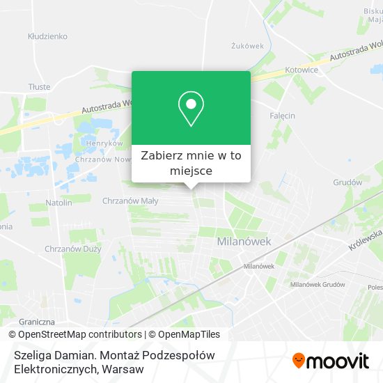 Mapa Szeliga Damian. Montaż Podzespołów Elektronicznych