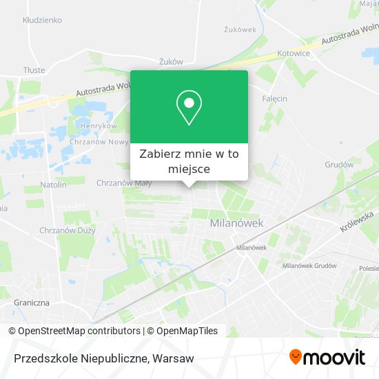 Mapa Przedszkole Niepubliczne