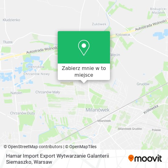 Mapa Hamar Import Export Wytwarzanie Galanterii Siemaszko