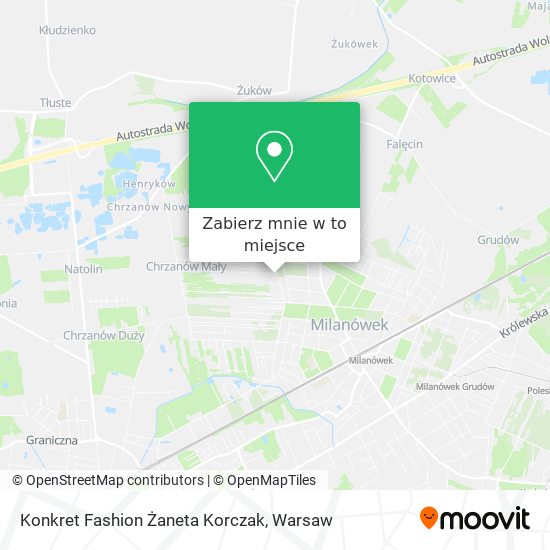 Mapa Konkret Fashion Żaneta Korczak