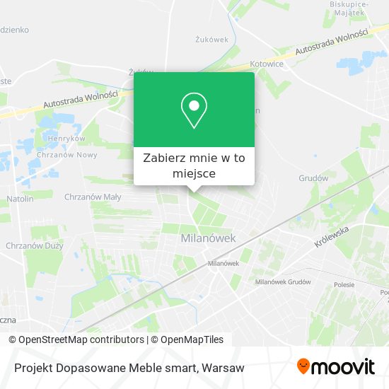 Mapa Projekt Dopasowane Meble smart