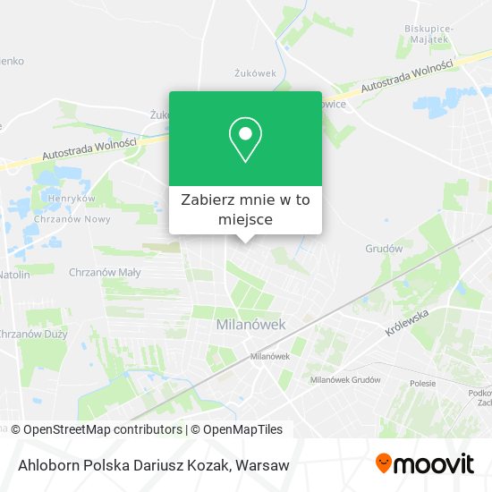 Mapa Ahloborn Polska Dariusz Kozak