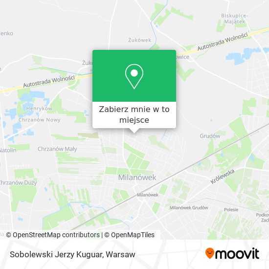 Mapa Sobolewski Jerzy Kuguar