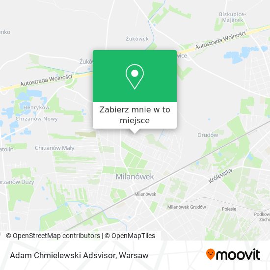 Mapa Adam Chmielewski Adsvisor