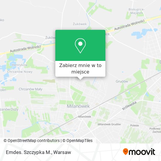 Mapa Emdes. Szczypka M.