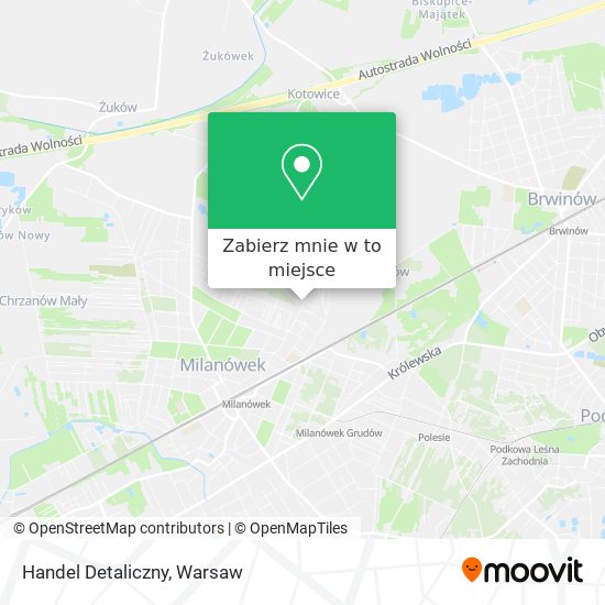 Mapa Handel Detaliczny