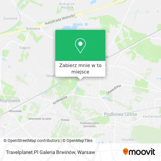 Mapa Travelplanet.Pl Galeria Brwinów