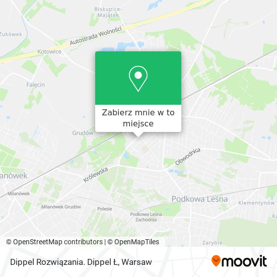 Mapa Dippel Rozwiązania. Dippel Ł