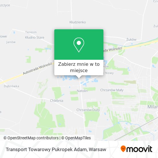 Mapa Transport Towarowy Pukropek Adam