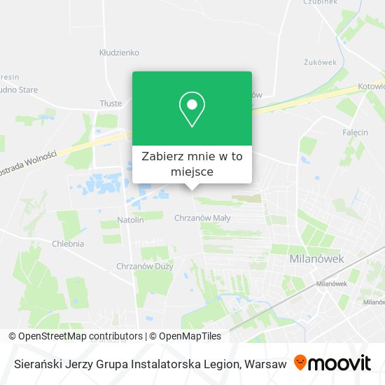 Mapa Sierański Jerzy Grupa Instalatorska Legion