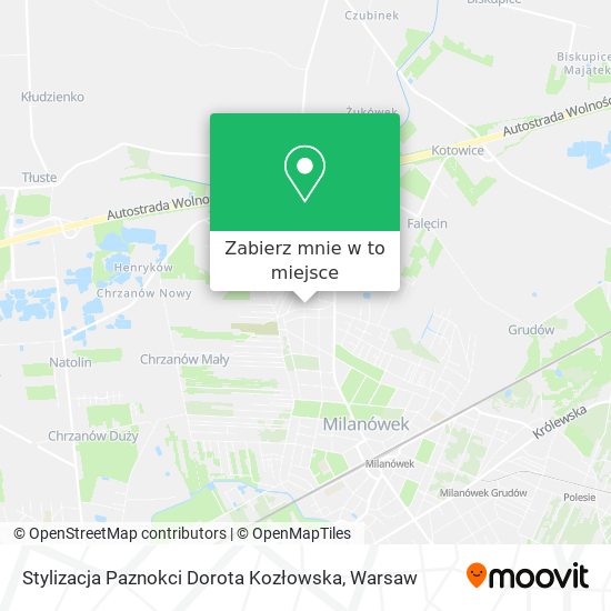 Mapa Stylizacja Paznokci Dorota Kozłowska