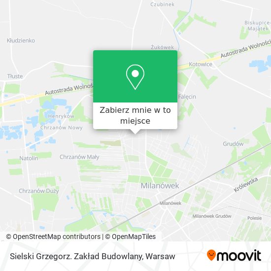 Mapa Sielski Grzegorz. Zakład Budowlany