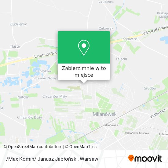 Mapa /Max Komin/ Janusz Jabłoński