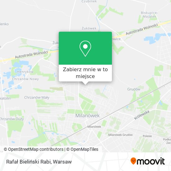 Mapa Rafał Bieliński Rabi