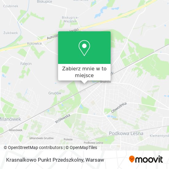 Mapa Krasnalkowo Punkt Przedszkolny