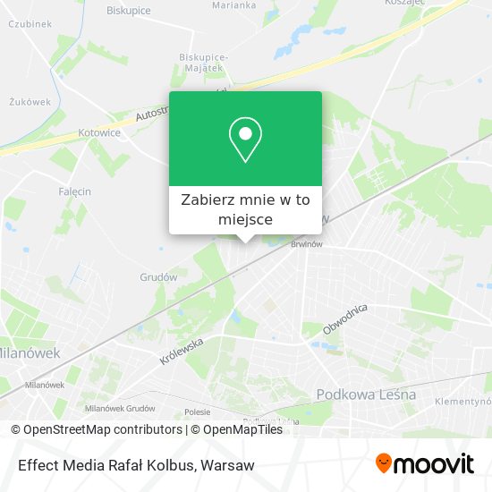 Mapa Effect Media Rafał Kolbus