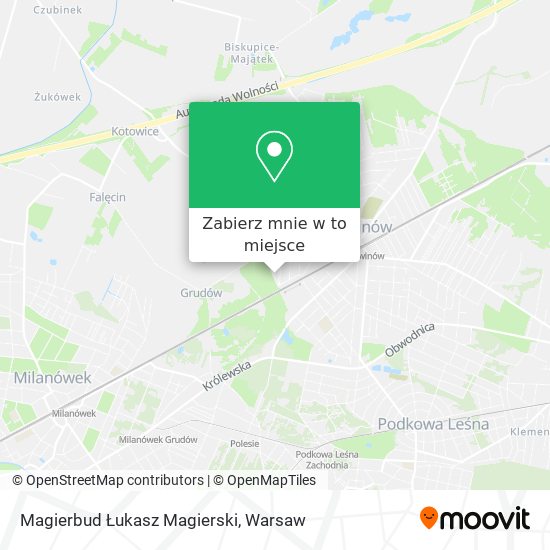 Mapa Magierbud Łukasz Magierski