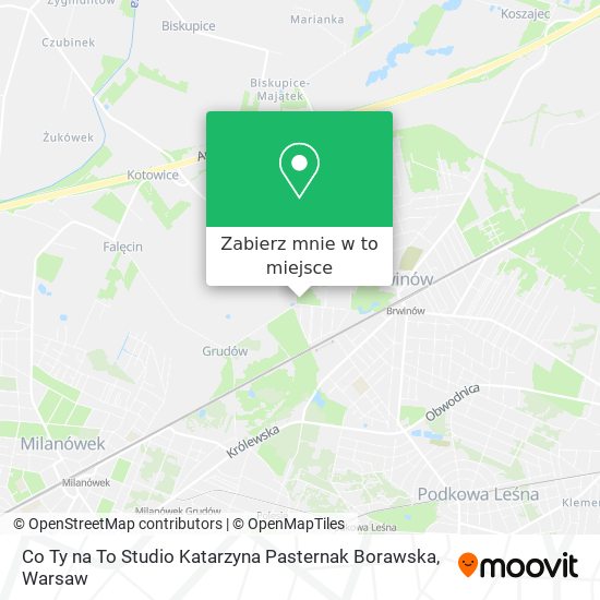 Mapa Co Ty na To Studio Katarzyna Pasternak Borawska