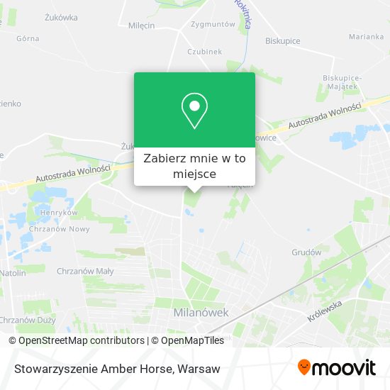 Mapa Stowarzyszenie Amber Horse