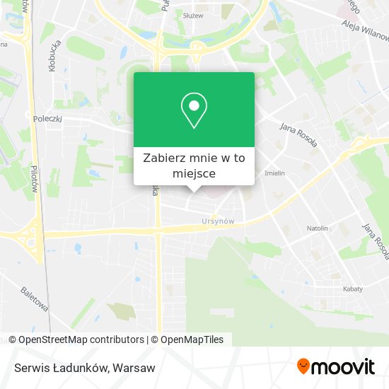 Mapa Serwis Ładunków